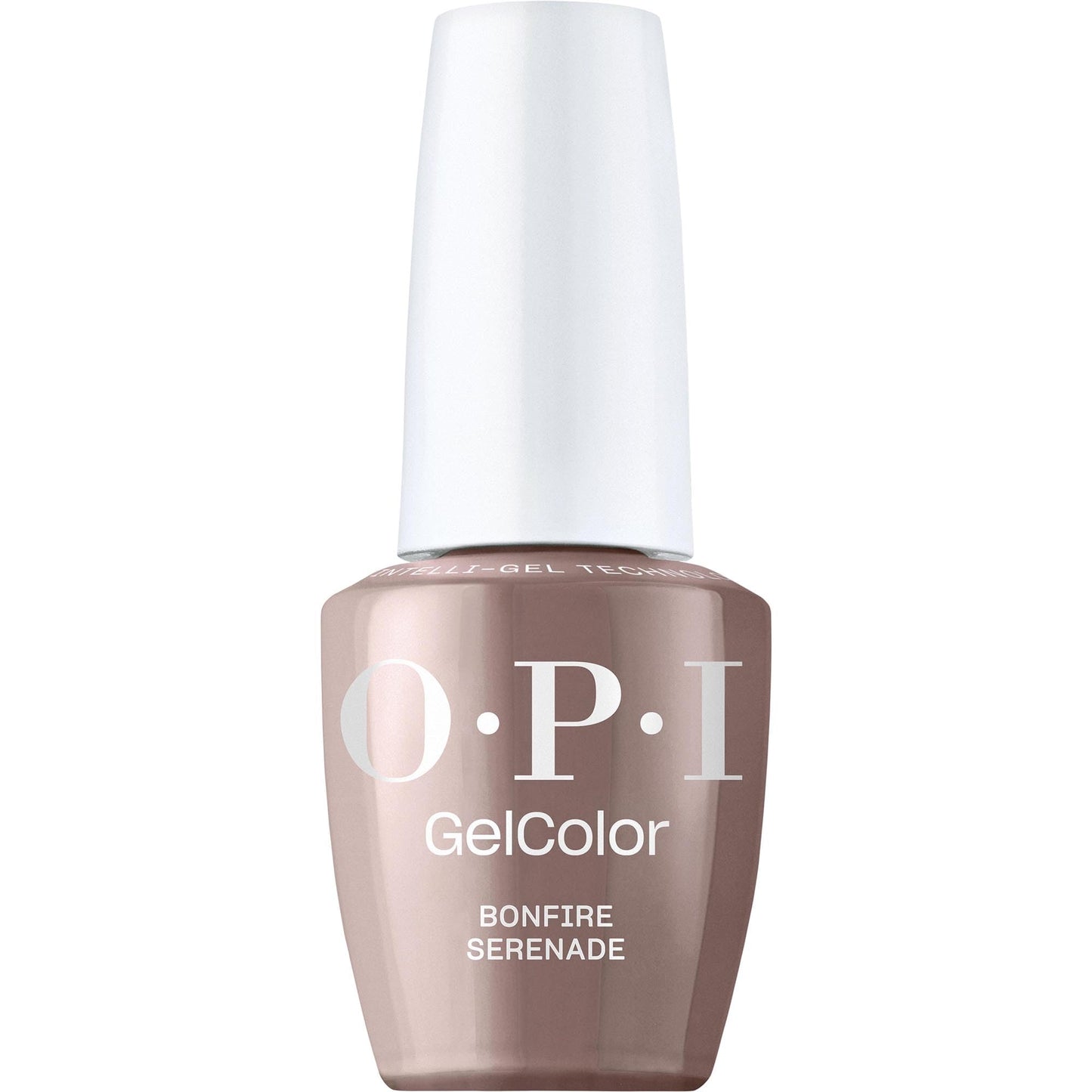 OPI GelColor Bonfire Serenade | Opaque Dark Neutral Cool Brown Crème LED Cure Gel Nail Polish | Salon-Quality Shine, Long-Lasting Wear | Vegan & HEMA Free | 0.5 Fl Oz