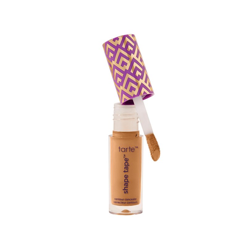 tarte shape tape concealer – Full-Coverage Creaseless Soft Matte Finish, Brightening Under-Eye & Face Makeup, 16hr Longwear, Vegan & Cruelty-Free, travel size, 42S tan sand