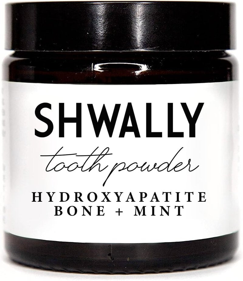 Magical Tooth Powder - Hydroxyapatite & Organic Peppermint | Fluoride-Free ReMineralizing Whitening Powder (4 Oz)