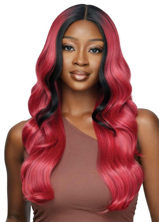 Outre Lace Front Wig - Color Bomb - Honor (DRFF1B/ATOMIC BLUE)