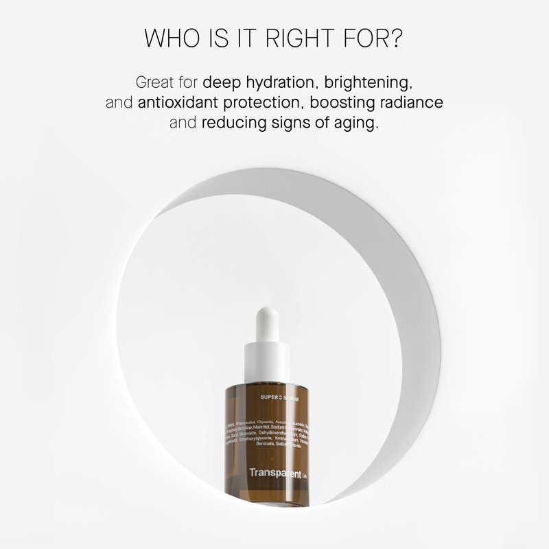 TRANSPARENT LAB SUPER C SERUM - Slow-aging Firming Serum
