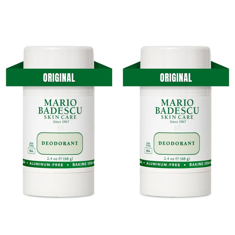 Mario Badescu Aluminum-Free Deodorant - Baking Soda & Paraben-Free | All-Day Odor Protection for Sensitive Skin