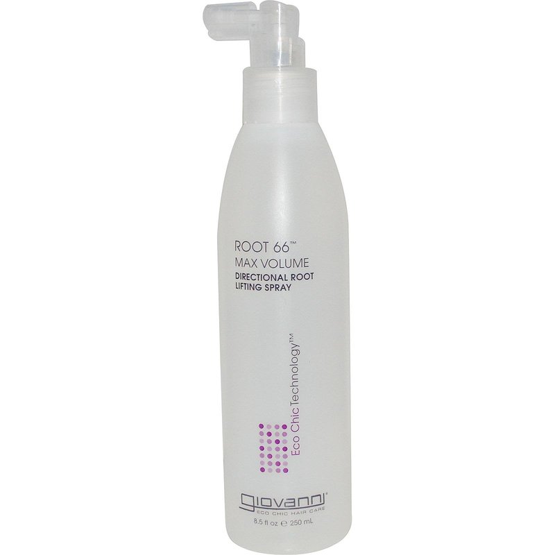 GIOVANNI Root 66 Max Volume Lifting Hair Spray - Lift Volumizing Spray to Thicken & Style Fine Hair, Increases Body & Shine, Weightless Texture, Color Safe, Paraben-Free, Cruelty-Free - 8.5 fl oz