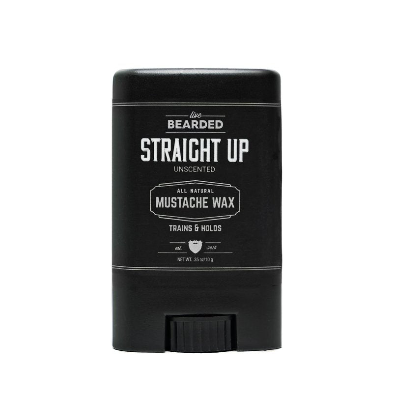 Live Bearded Mustache Wax Stick, 0.35 oz - Made in the USA with All-Natural Ingredients - Medium Hold Stache and Beard Styling for Men | Canyon - Juniper, Cypress, Fir Needle