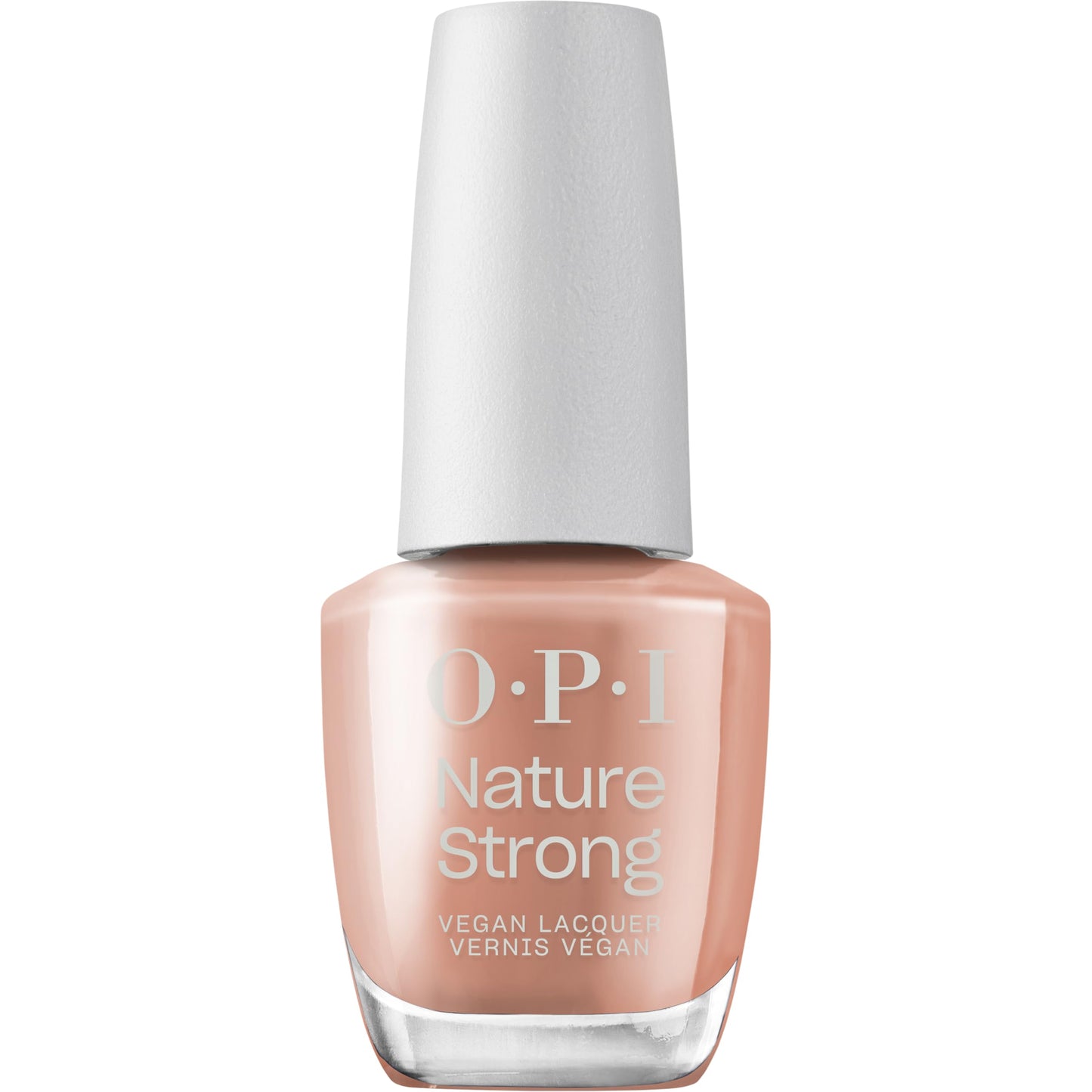 OPI Nature Strong Rooting For Hue | Opaque Warm Brown Crème Natural Origin Nail Polish LE | Plant Based, Vegan, Cruelty Free