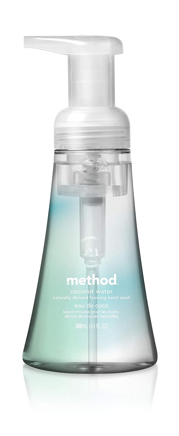 Coconut Water Foaming Hand Soap - Method | 10 Fl Oz | Pack of 6