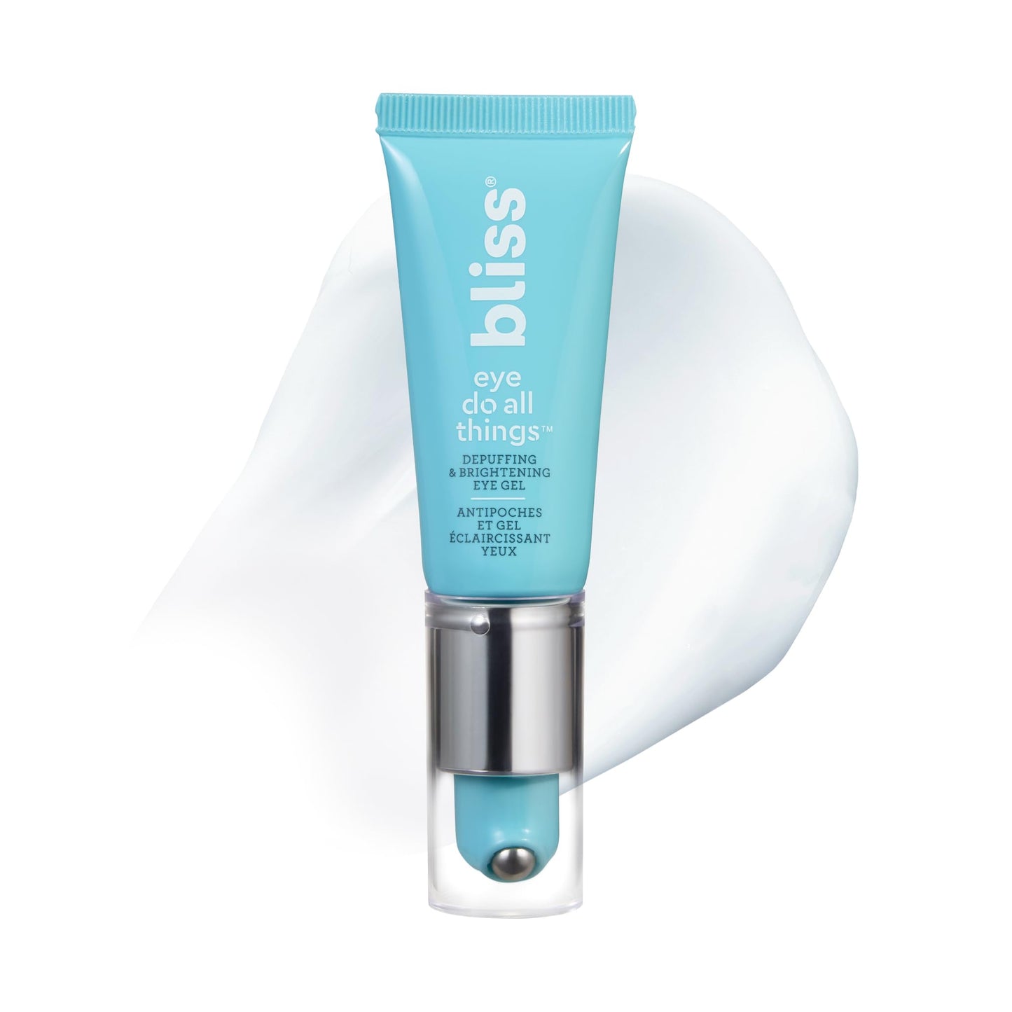 Bliss Serum and Eye Cream 2pc Set: Bliss Bright Idea Vitamin C + Tri-Peptide Brightening Serum - 1 Fl Oz - Hydrating Illuminating Face Cream with Peptides and Eye Do All Things Hydrating Eye Cream