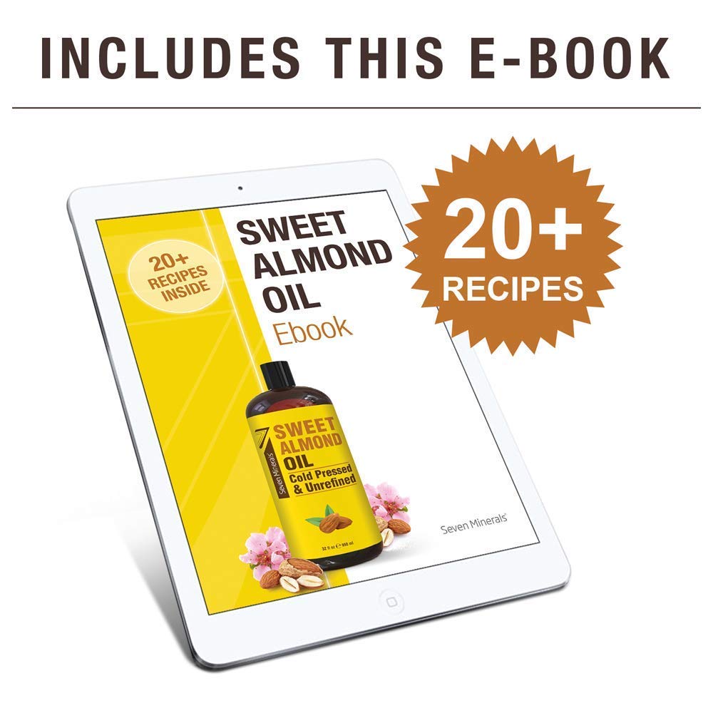 Seven Minerals Pure Sweet Almond Oil & Pure Grapeseed Oil