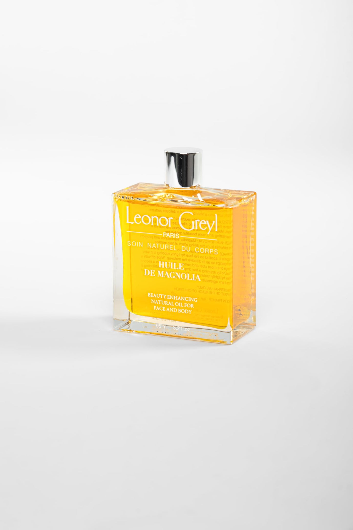 Huile De Magnolia by Leonor Greyl - Beauty Enhancing Natural Oils For Face And Body. 97% Natural Ingredients. Vegan. 3.2 oz Made in France.