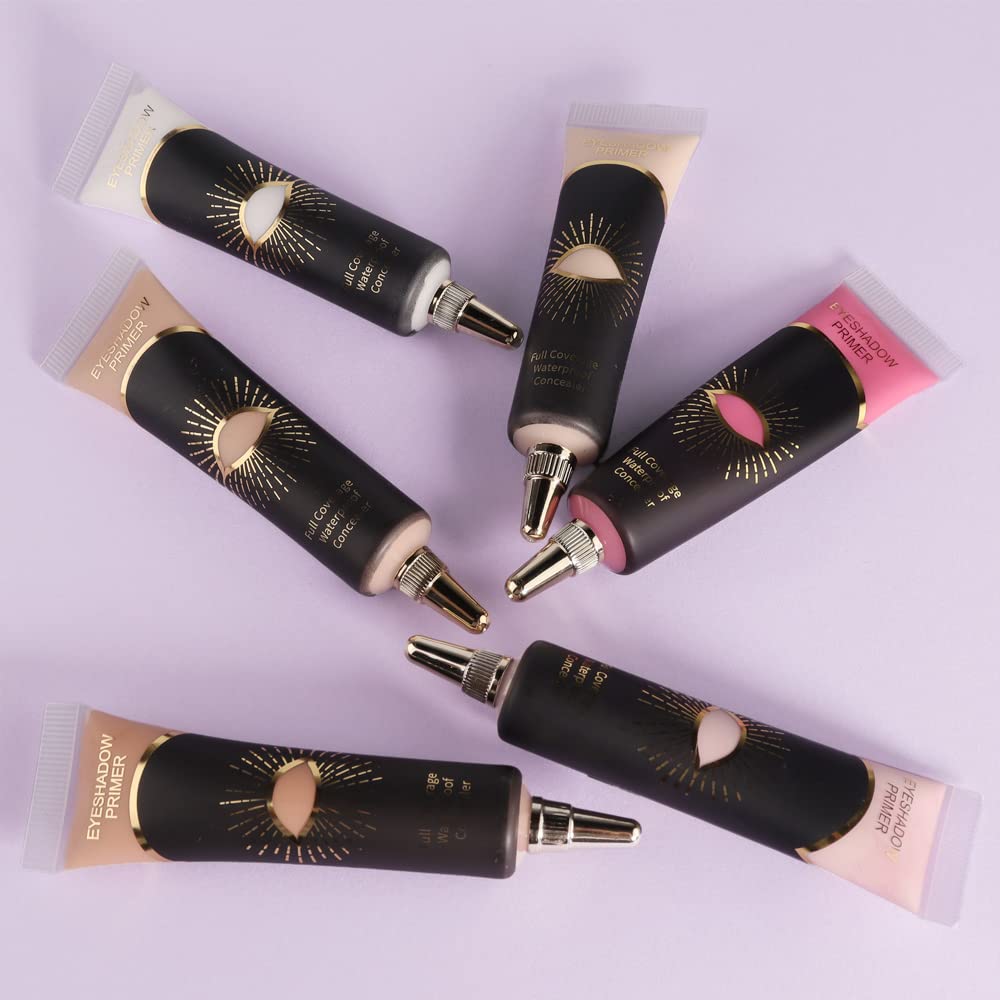 Rose Pink Eyeshadow Primer - Cream Base for Concealer & Eyeliner | 12ML
