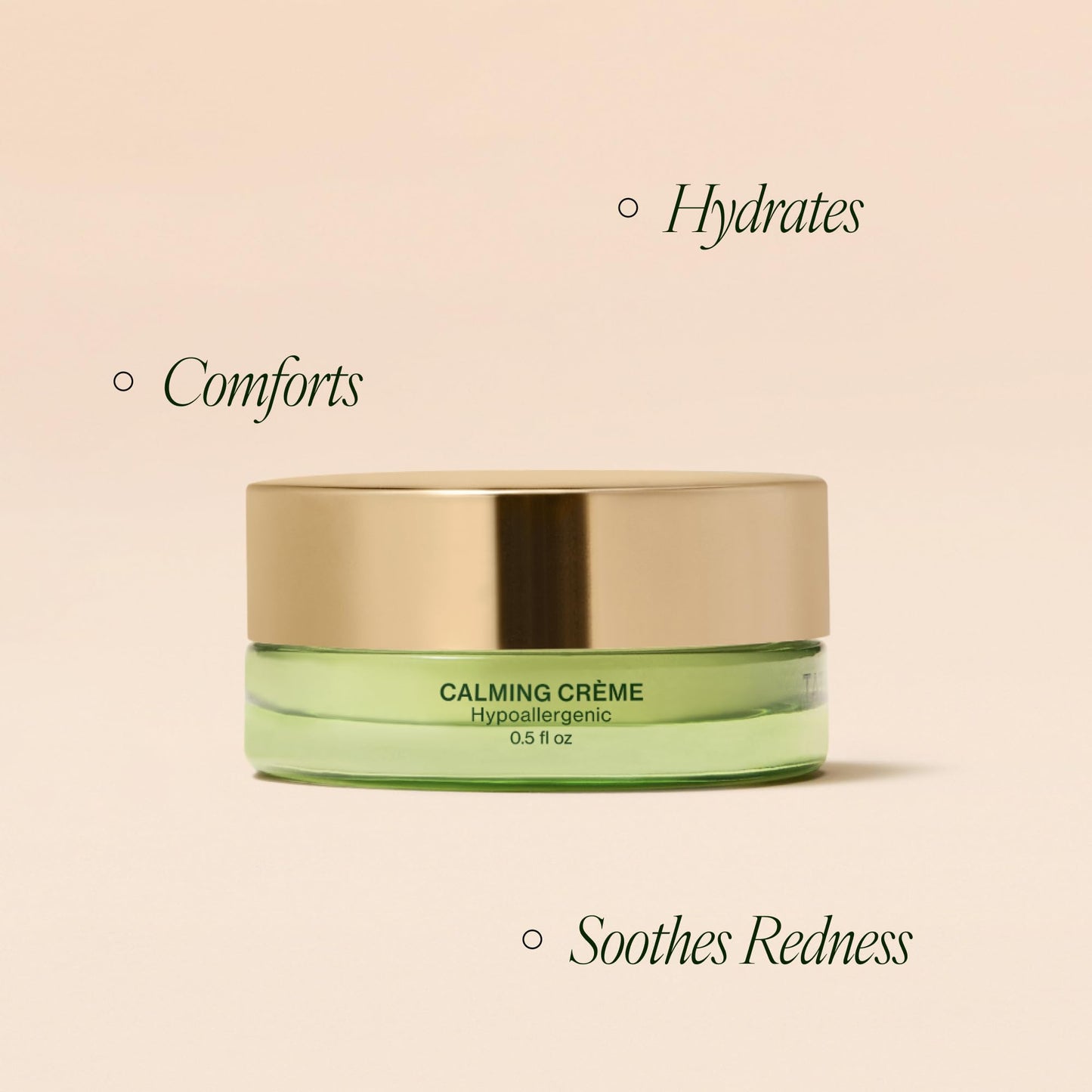 Tata Harper Calming Crème, Soothing Moisturizer for Eczema & Sensitive Skin, Mini Travel Size, 15ml