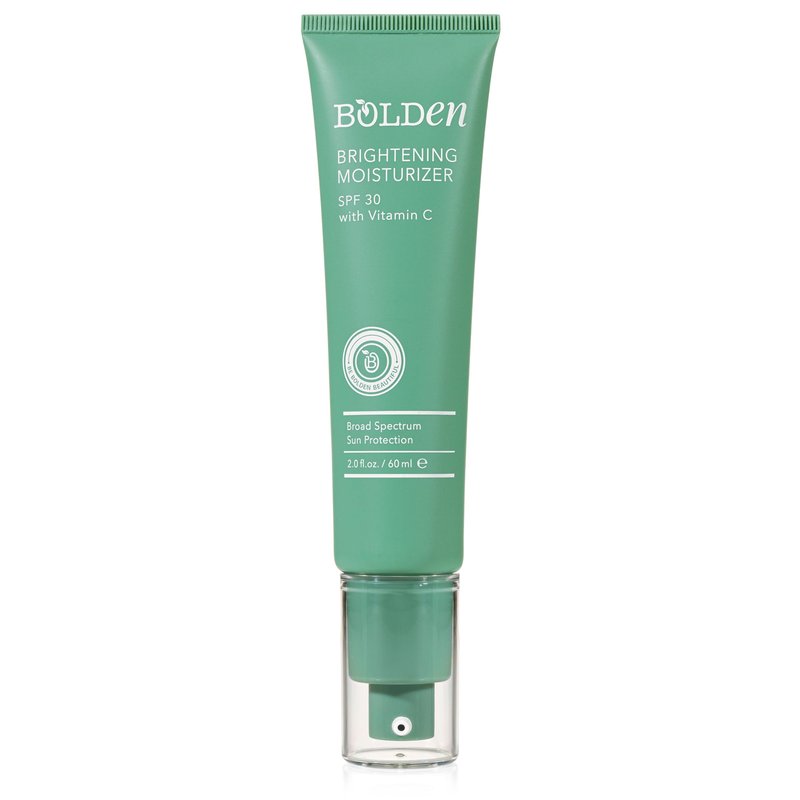 Bolden Brightening Face Moisturizer with SPF 30 & Vitamin C - Broad Spectrum UVA/UVB Hydrating Moisturizer Face Cream for Women - Applies Clear without Chalky Residue & Fade Dark Spots - 2.0FL Oz