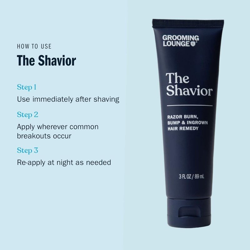 Shavior Post Shave Remedy | Soothing Treatment for Inflammation & Ingrown Hairs - 3 oz