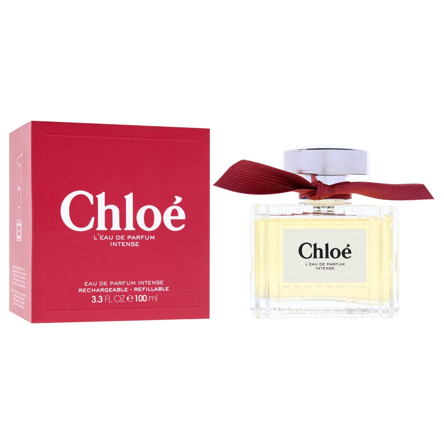 LEau De Parfum Intense by Chloe for Women - 3.3 oz EDP Spray (Refillable)