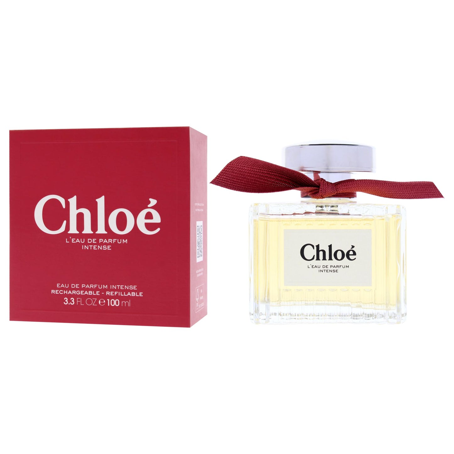 LEau De Parfum Intense by Chloe for Women - 3.3 oz EDP Spray (Refillable)