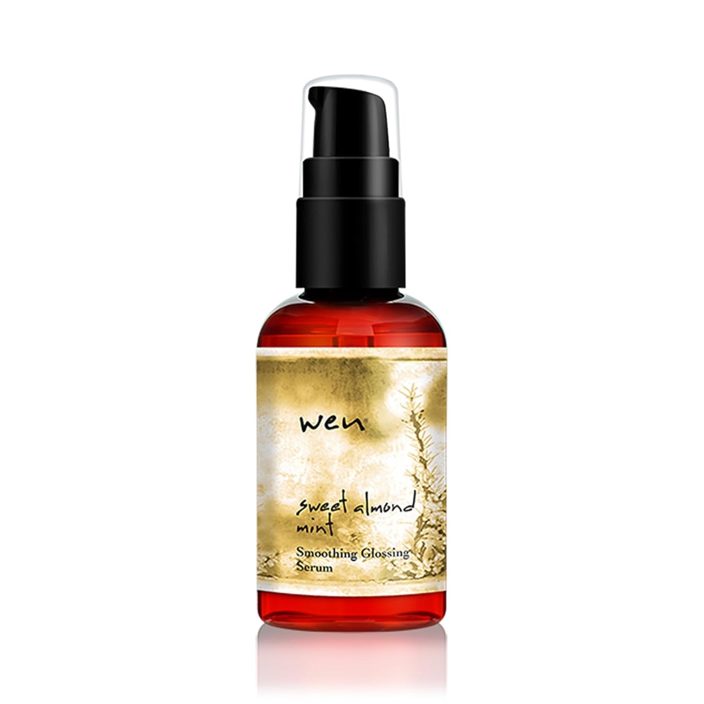 WEN by Chaz Dean Sweet Almond Mint Straightening Smoothing Gloss - 1 Fl. Oz | Frizz Control & Shine