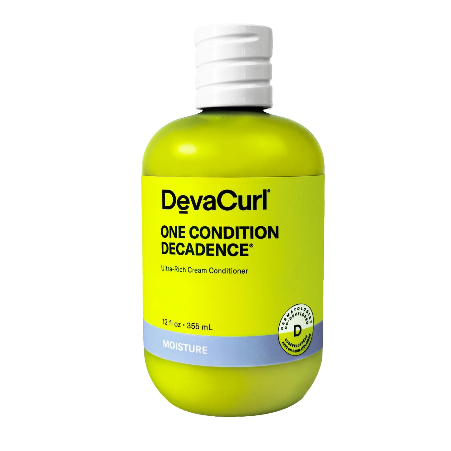 DevaCurl One Condition Decadence Ultra-Rich Cream Conditioner, Green Oasis, 12 fl. oz.