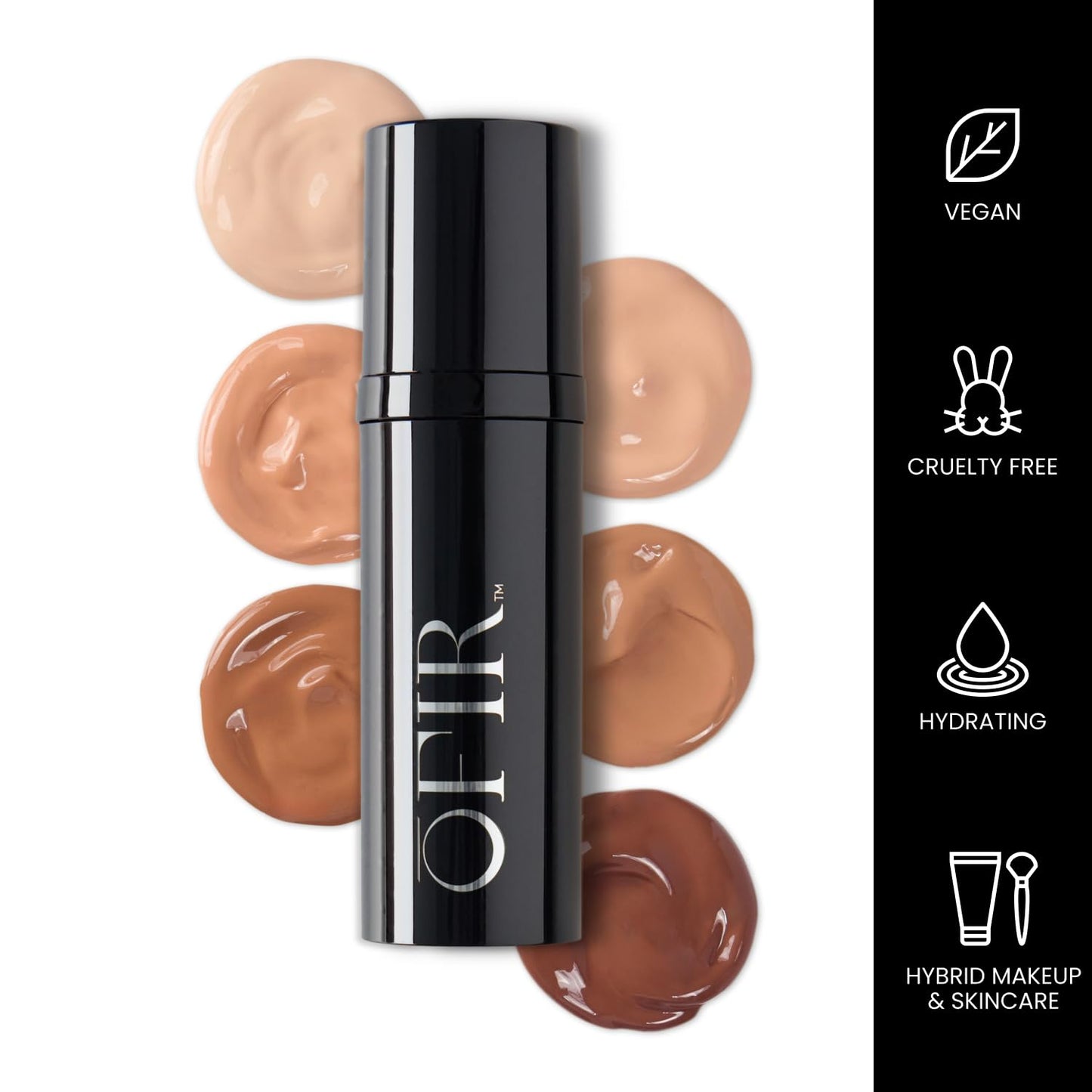 OFIR Sheer Skin Hydrating Tinted Moisturizer for Face | Lightweight Face Tint Makeup | Breathable Vegan Skincare Routine | Sheer Coverage Makeup Formula | Papyrus - Medium to Tan 1 FL OZ