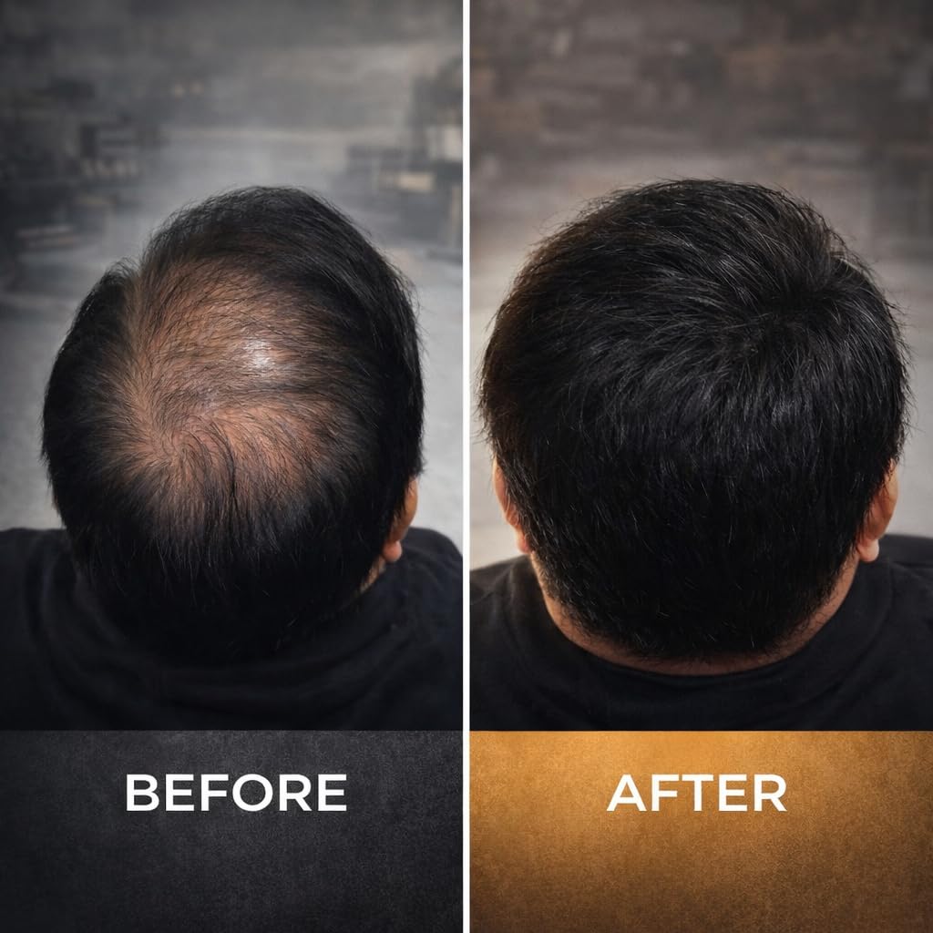 Hair Fiber Locking Spray Infused with Sea Salt & Keratin for a Longer Lasting Hair Fiber Hold | Replenishment Fiber Locking Spray for THE MAN KIT