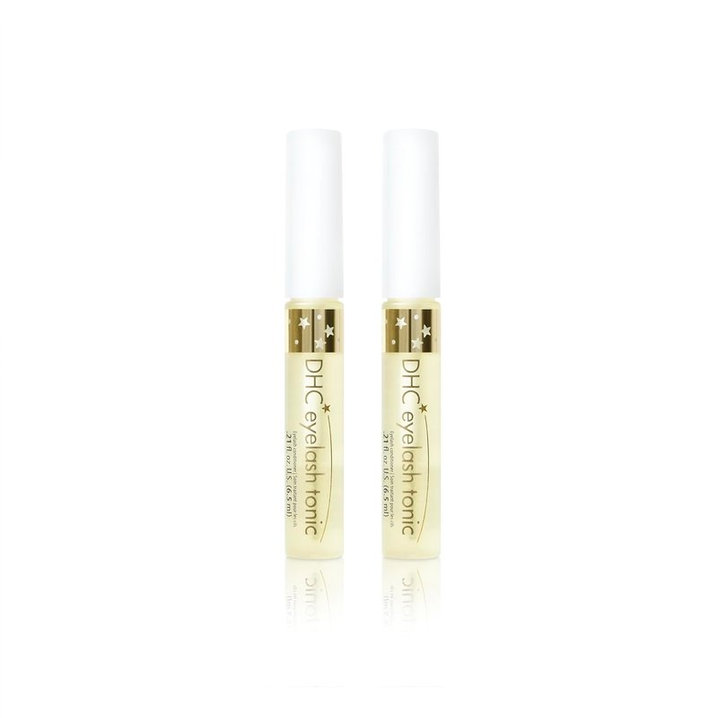 DHC Eyelash Tonic - Strengthening & Conditioning Gel for Brittle Lashes | 2-Pack, 0.21 fl. oz.