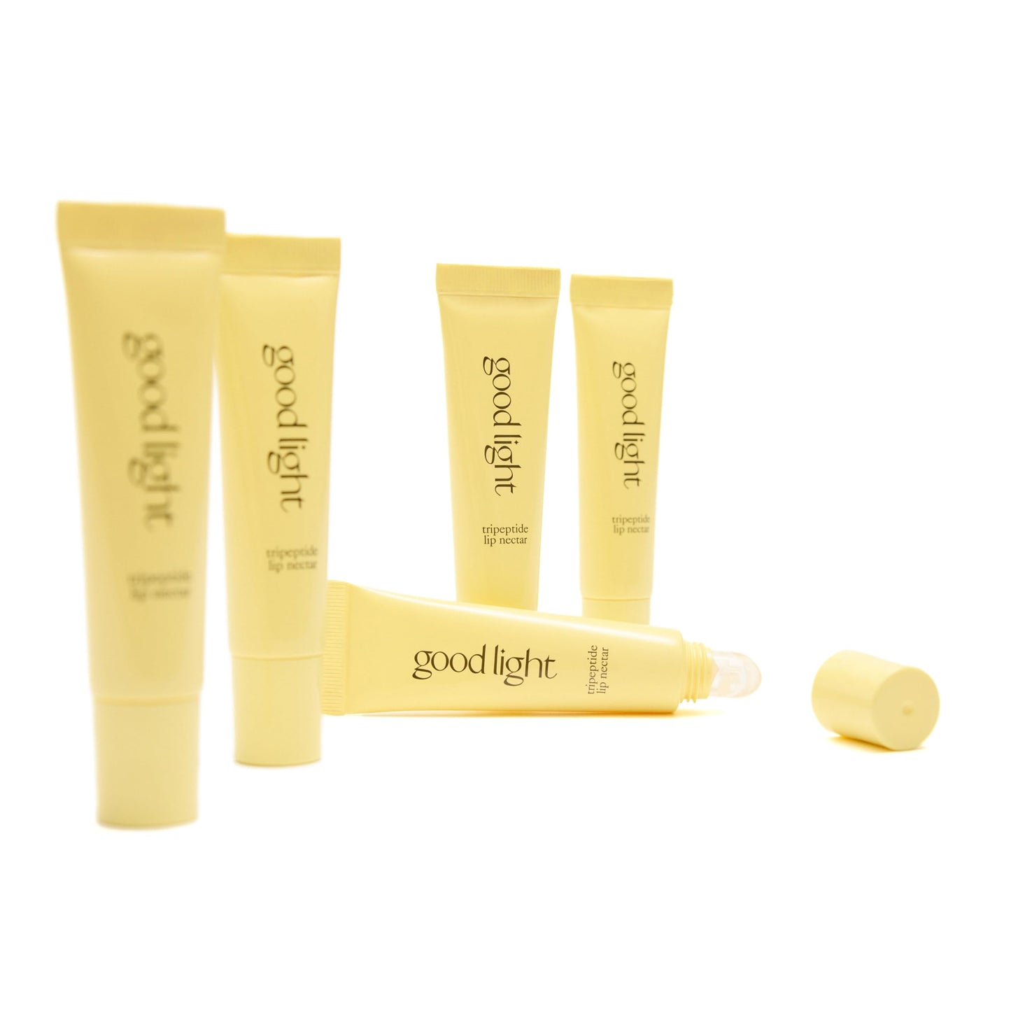 good light Multipeptide Lip Nectar. Hydrating Lip Balm & Plumping Lip Gloss Treatment. Moisturizing Lip Mask Overnight, Lip Serum with Peptides, Vitamin C, & Lychee. Vegan Korean Lip Gloss, 0.3 Fl Oz