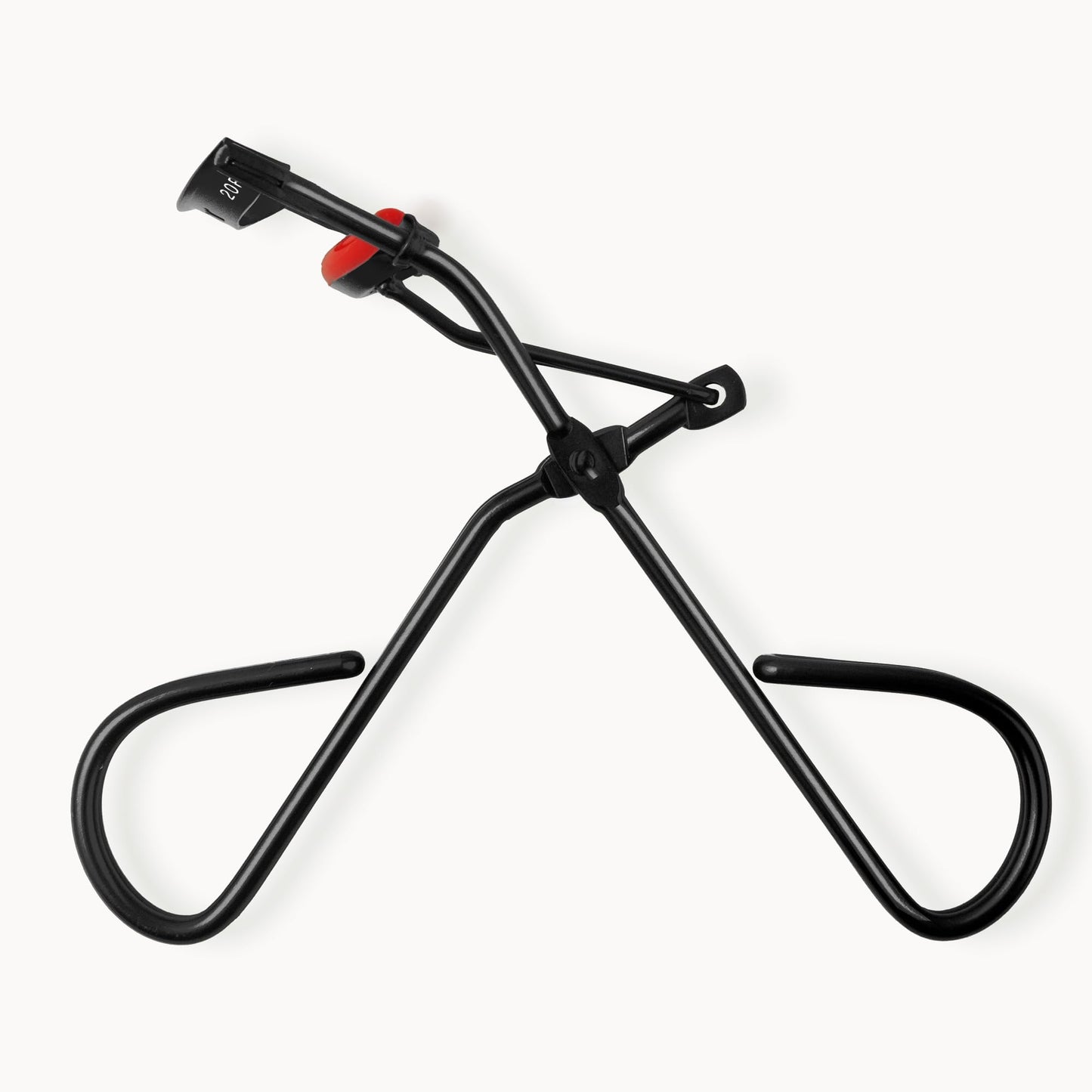 rephr 20R Wide & Flat Eyelash Curler, Double-Barrel Design with 5 Refill Pads, New Improved Durable Coating, Curvature for Universal Eye Shapes