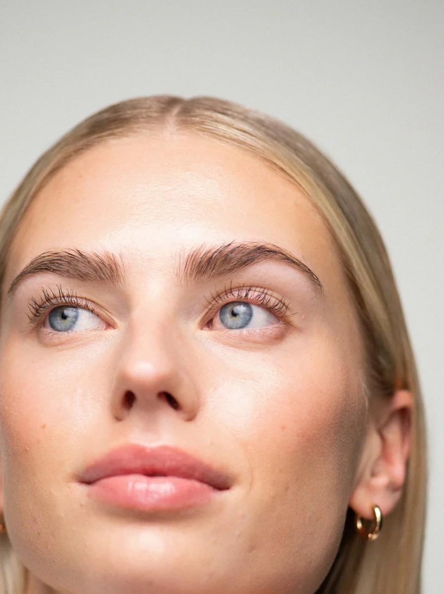 UKLASH Lengthening Mascara - Extra-Black Pigmented, Water-Resistant, Vegan-Friendly, Paraben-Free with a Double-Sided Silicone Wand - Smudge-Proof Curling & Defining Formula