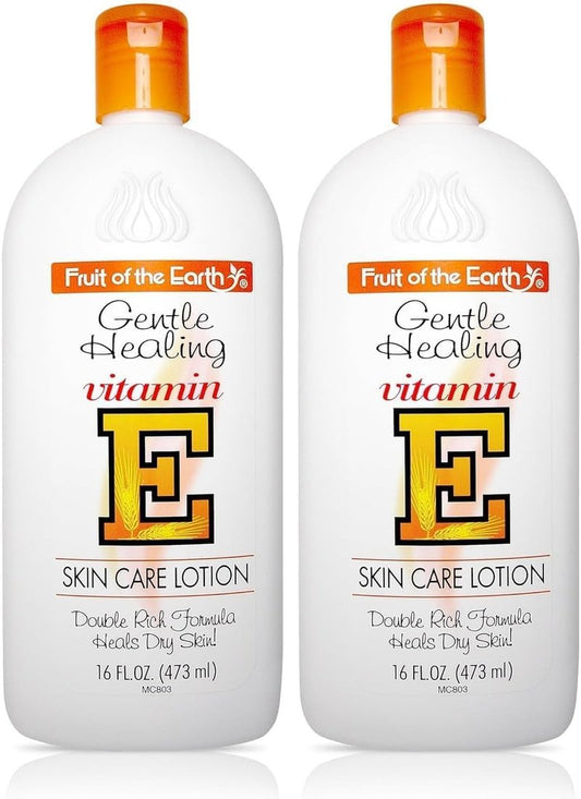 Fruit of the Earth Vitamin E Lotion, 16 Ounce (Pack of 2)