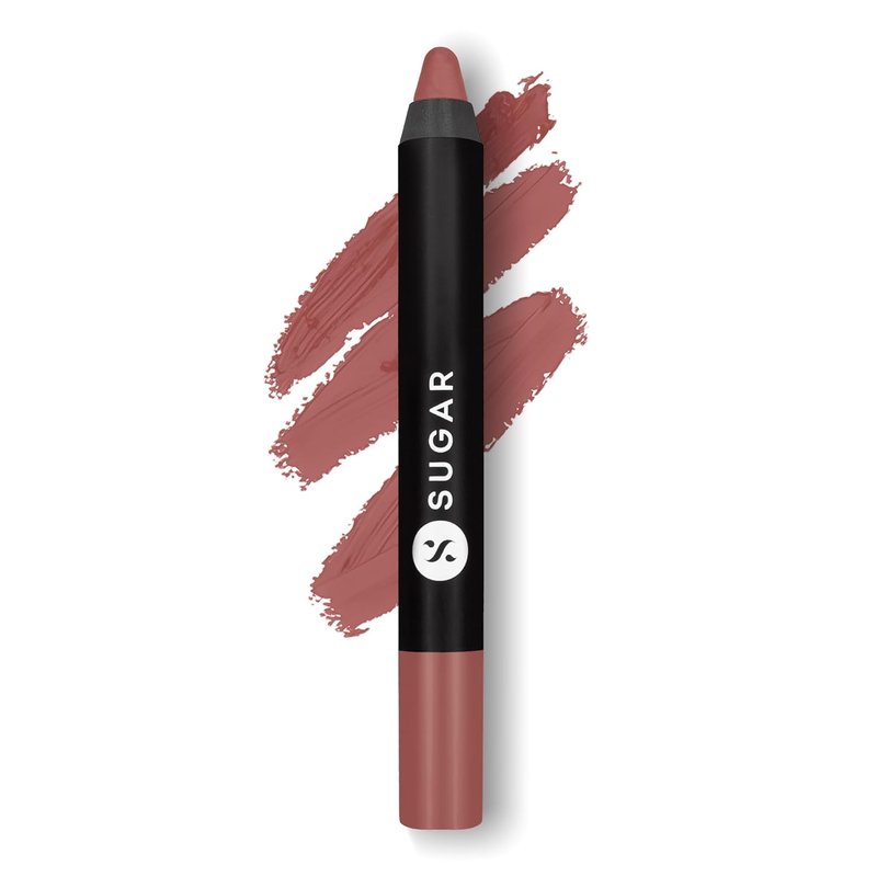 SUGAR Cosmetics Matte Crayon Lipstick - Long-Lasting 8+ Hours | 2.8g in Buffy Summers Shade