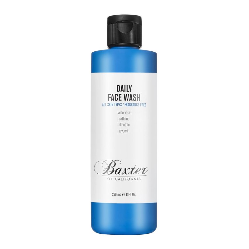 Baxter of California Daily Face Wash for Men - Sulfate-Free, Fragrance-Free | All Skin Types