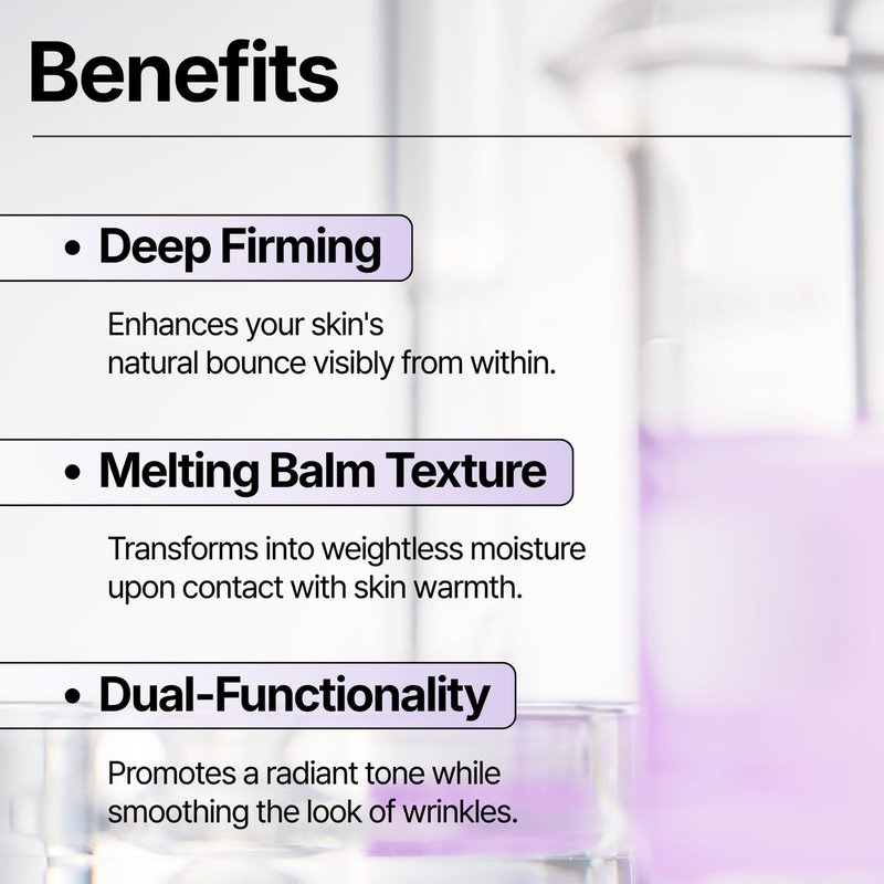 Ectoin Firming Band Cream - Advanced Wrinkle Care & Lifting with 6 Peptides | Hydrating Korean Skincare