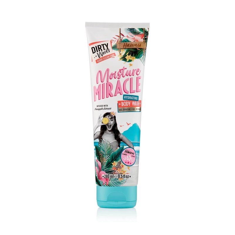 Moisture Miracle Hydrating Body Wash - Luxury Tropical Shower Gel | 280ml