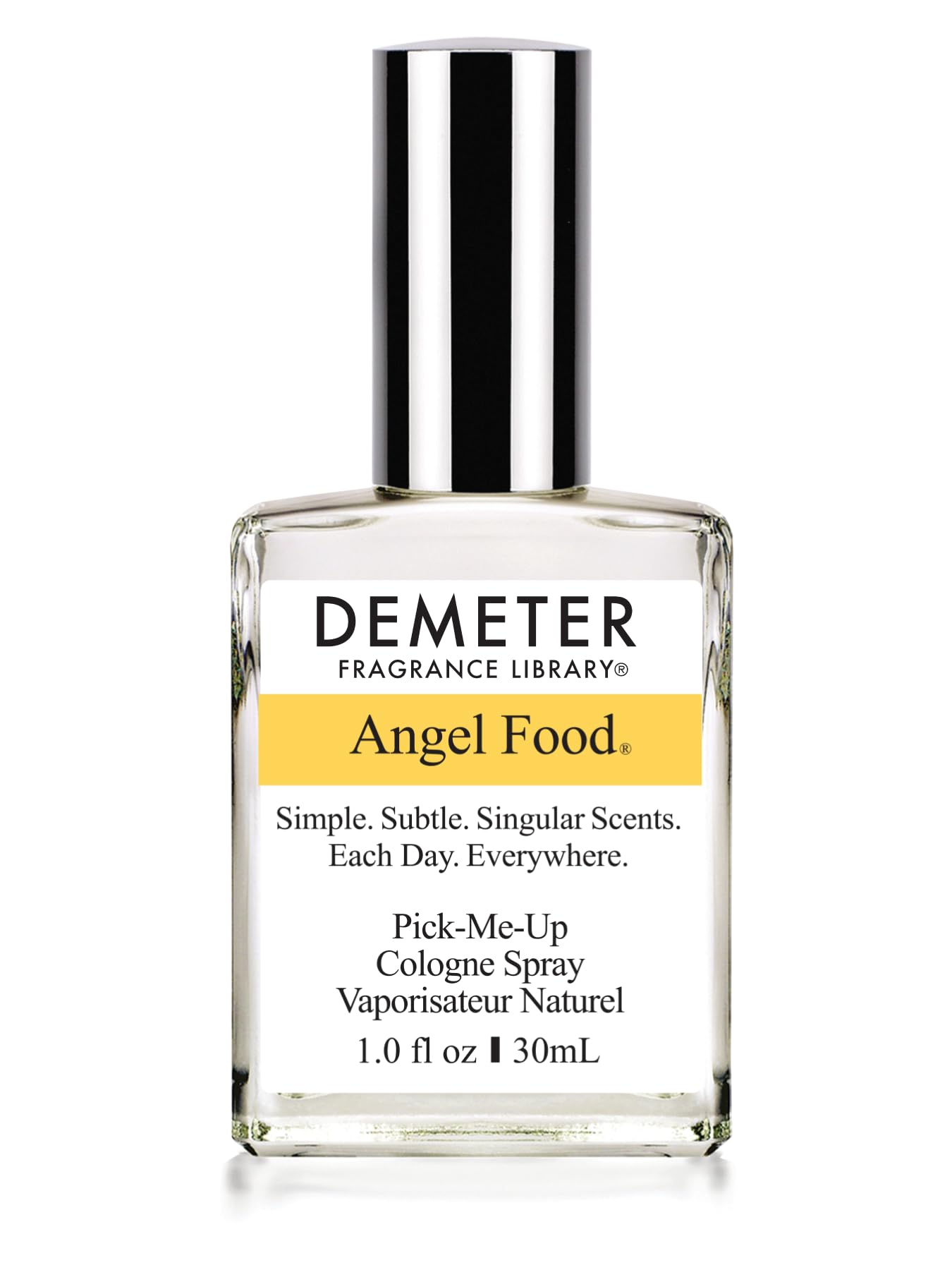 DEMETER Natural Perfume Spray Cologne for Women and Men, Angel Food ., 1 oz