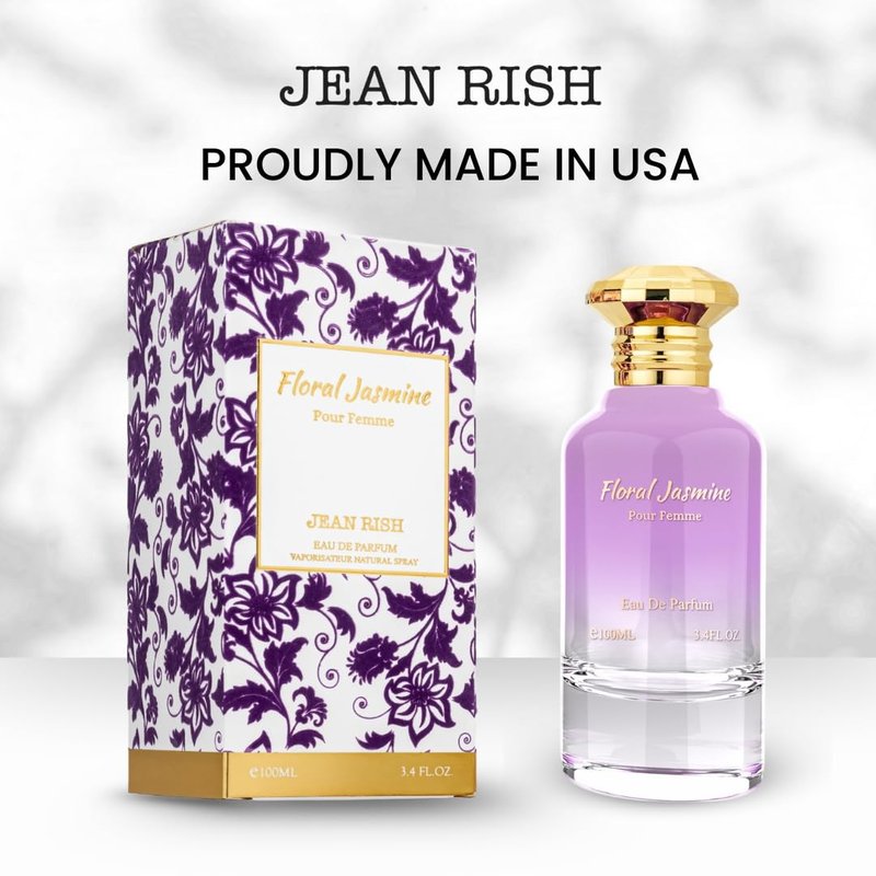 Floral Jasmine Perfume for Women - Long-Lasting Eau De Parfum with Bergamot, Orange & Vanilla | 100ml / 3.4 oz
