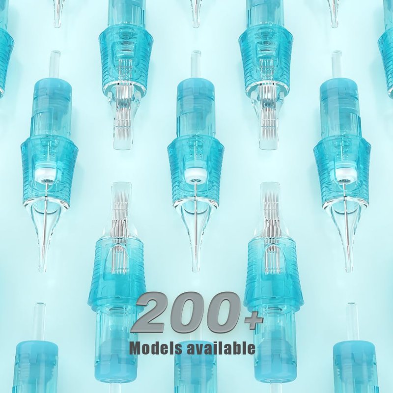 Tattoo Cartridge Needles - 20Pcs #10 Bugpin 13 Curved Magnum | 0.30mm Diameter, Long Taper 5mm
