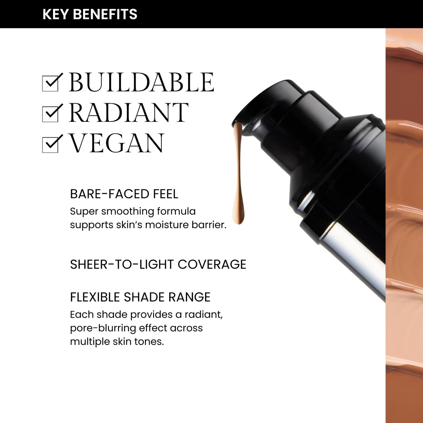 OFIR Sheer Skin Hydrating Tinted Moisturizer for Face | Lightweight Face Tint Makeup | Breathable Vegan Skincare Routine | Sheer Coverage Makeup Formula | Papyrus - Medium to Tan 1 FL OZ