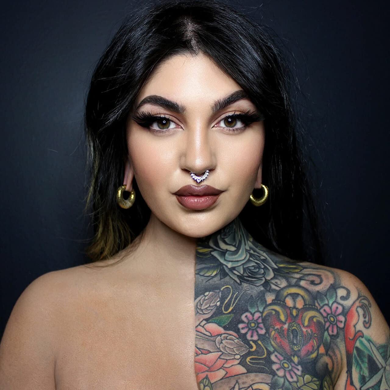 Mehron Makeup Tattoo Cover ProColoRing | 5 Color Wheel Pro Color Ring | Tattoo Cover Up Makeup | Concealer | Made in the USA
