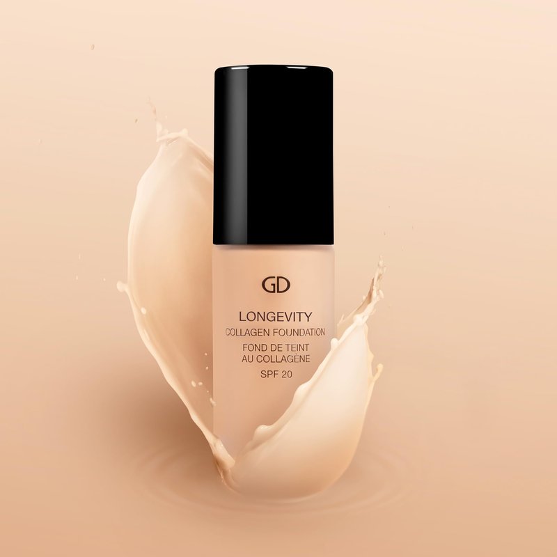 GA-DE Longevity Collagen Foundation 503 - SPF Face Makeup - Hydrates Skin and Improves Elasticity - Full Coverage and Matte Finish - 1 oz
