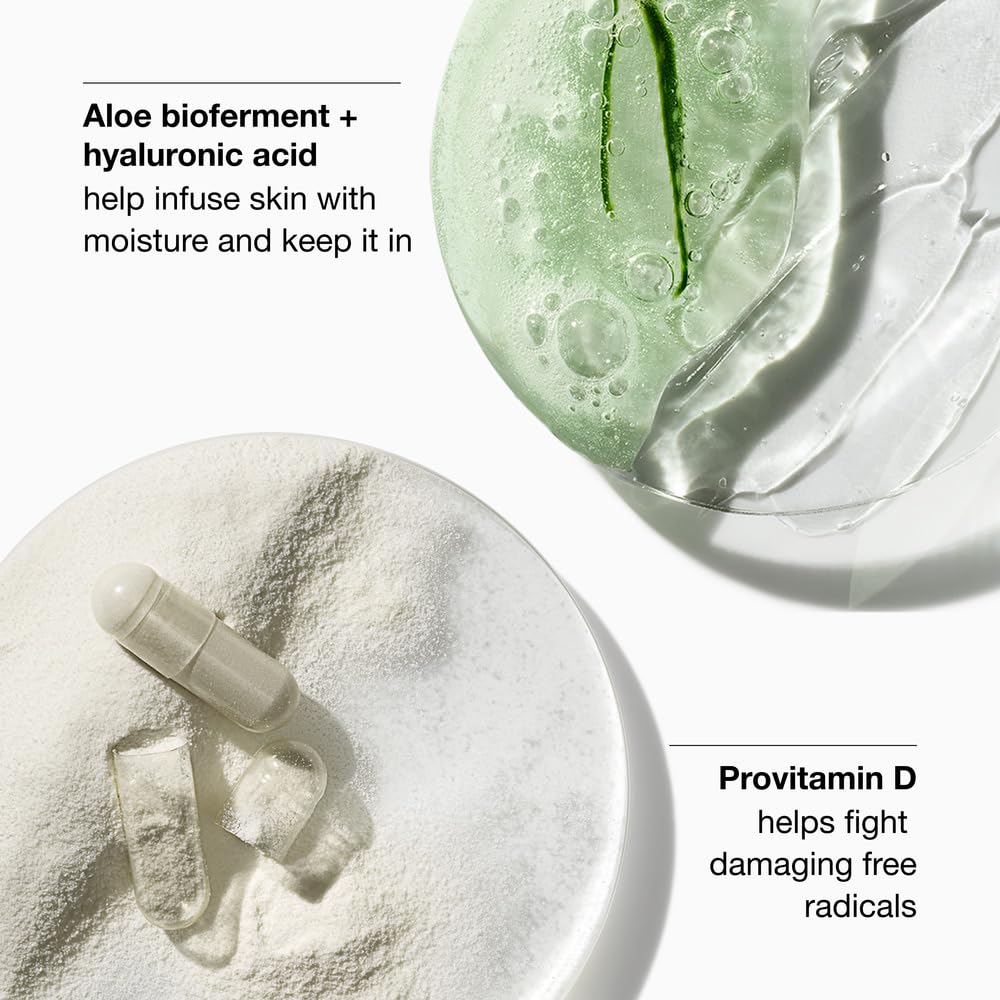Clinique Moisture Surge Broad Spectrum SPF 28 Sheer Hydrator Face Moisturizer With SPF, Hyaluronic Acid, Aloe Bioferment + Provitamin D | Hydrating + Protecting, 2.5 Fl Oz