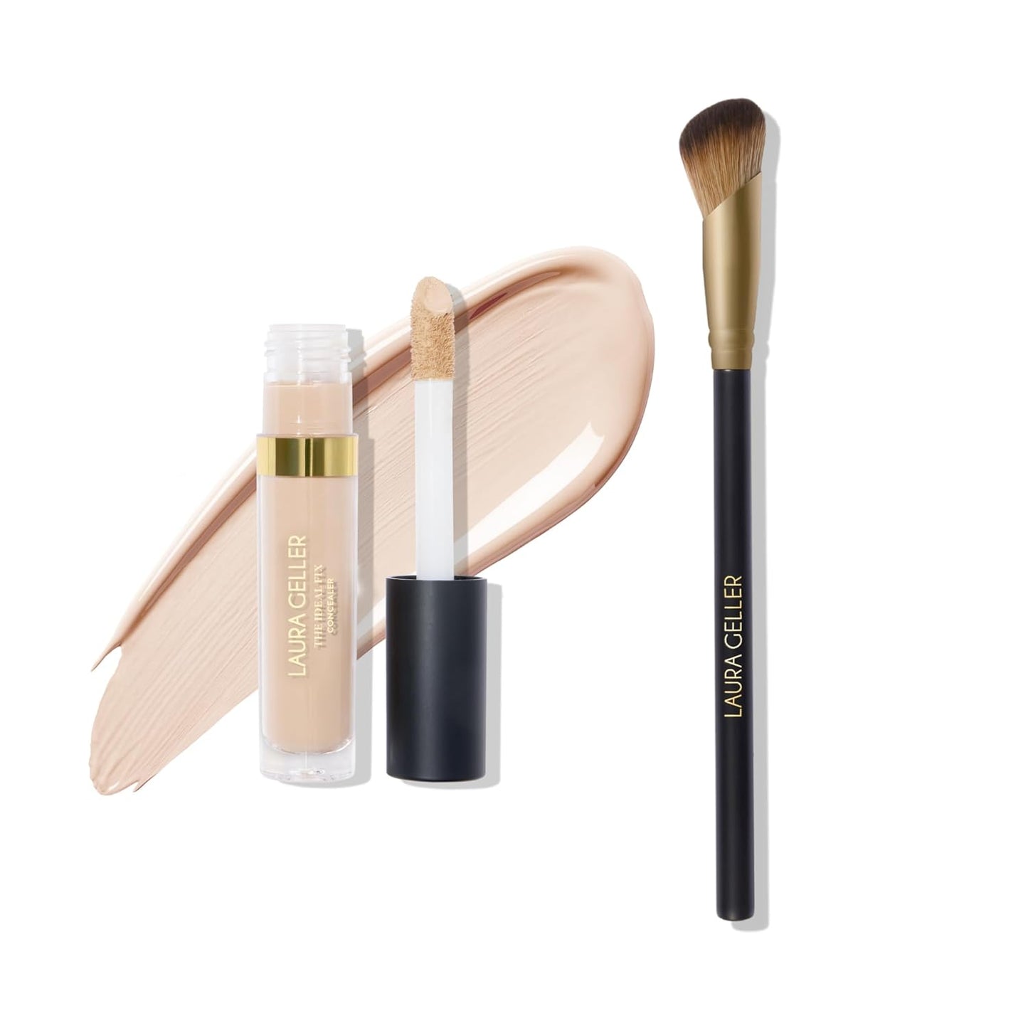 Laura Geller The Under Cover Kit - Ideal Fix Concealer & Angled Brush | 01 Porcelain