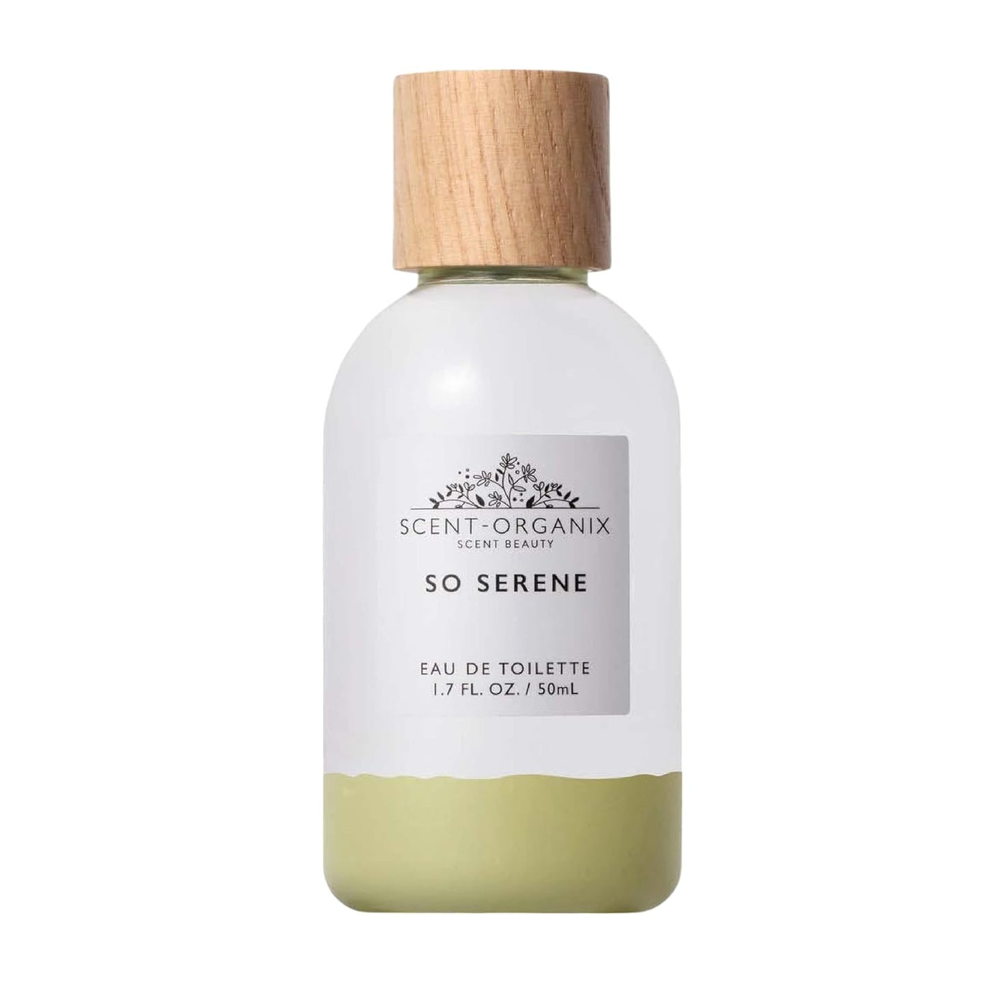 So Serene Perfume for Men & Women - Citrusy & Fruity Fragrance with Mandarin, Wild Freesia & Green Tea | 1.7 fl oz
