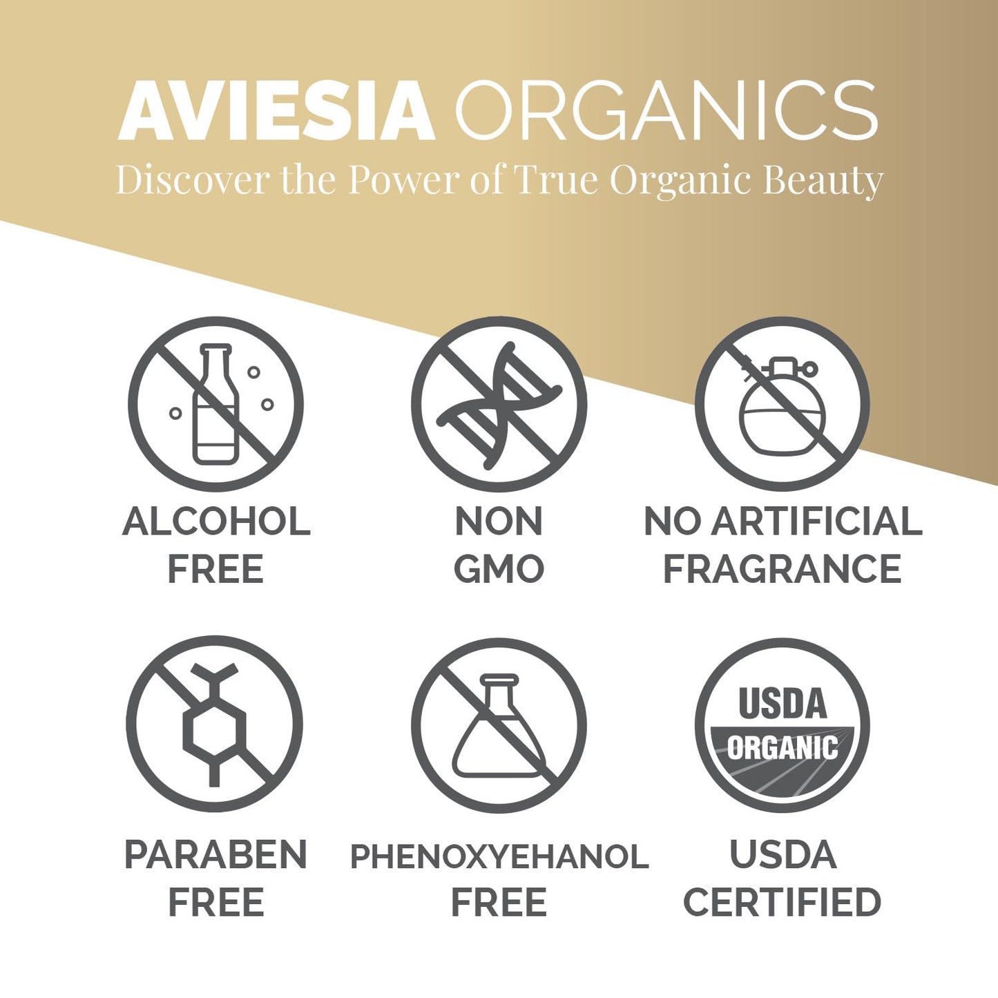 Aviesia Organics USDA Certified Hand Cream For Dry Skin 75ml