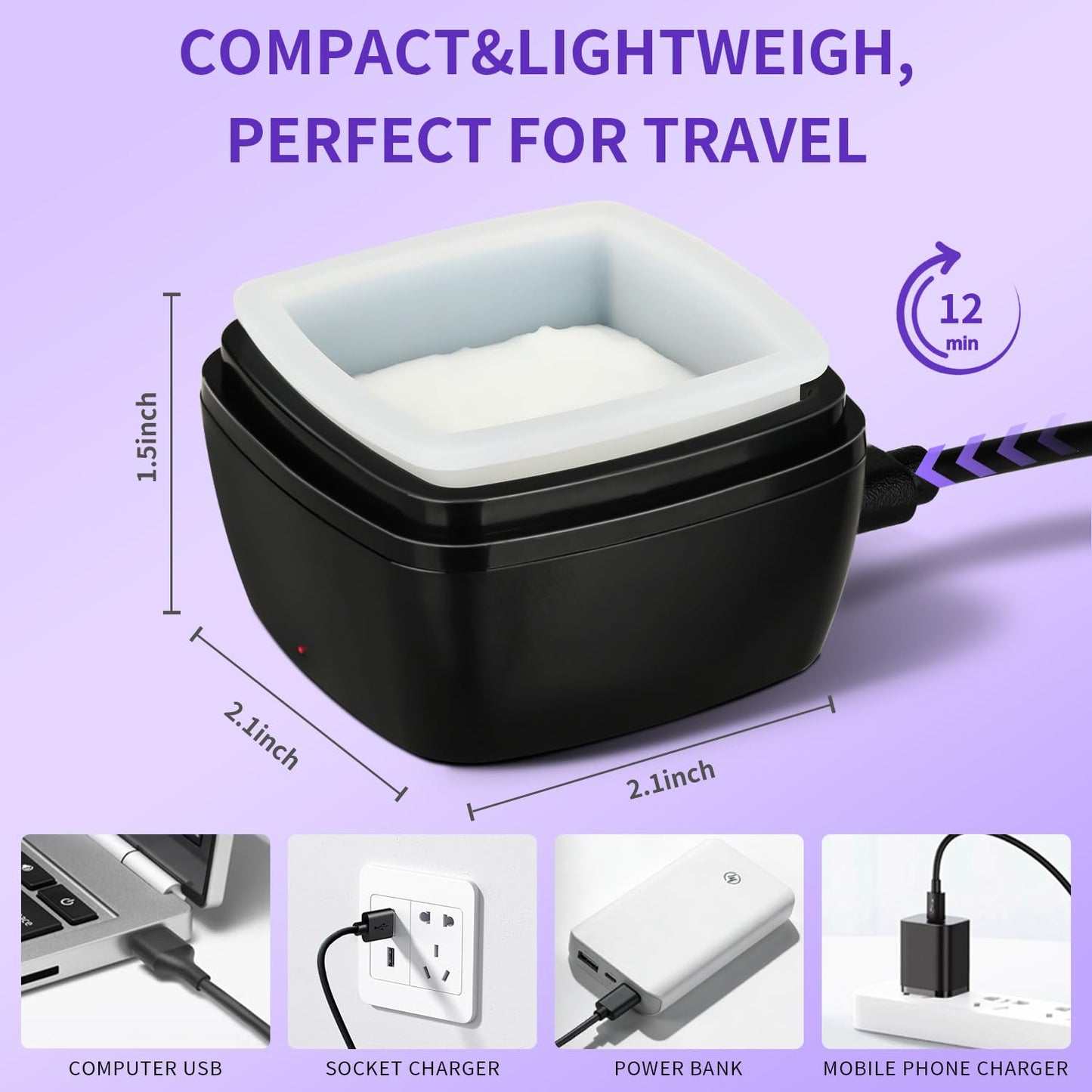 Double Wax Warmer For Hair Removal, Waxing Kit For Women & Men, Hard Wax Kit Wax Machine For Hair Removal Dual Wax Pot Warmer Professional Adjustable Temp Waxing Kit For Full Body, Facial, Home, Salon