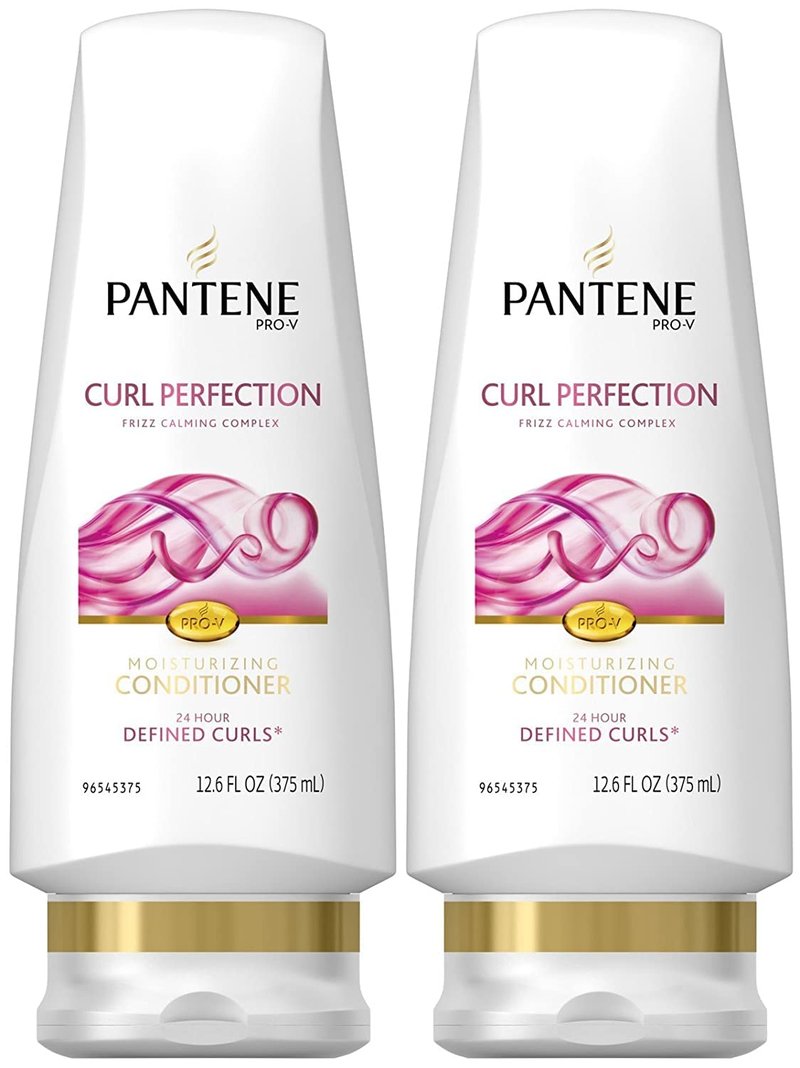 Pantene Pro-V Curl Perfection Moisturizing Conditioner - 12 Fl Oz | Pack of 2 for Curly Hair Care