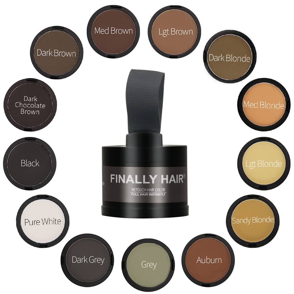 Hair Fiber Concealer - Waterproof Black Hair Loss Solution | Hairline Creator & Eyebrow Enhancer