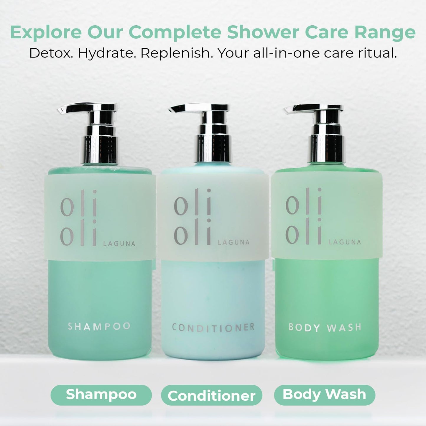 Revitalizing Body Wash - Detoxifying Aloe Vera & Pro-Vitamin B5 | 15.2oz Daily Hydrating Cleanser for All Skin Types