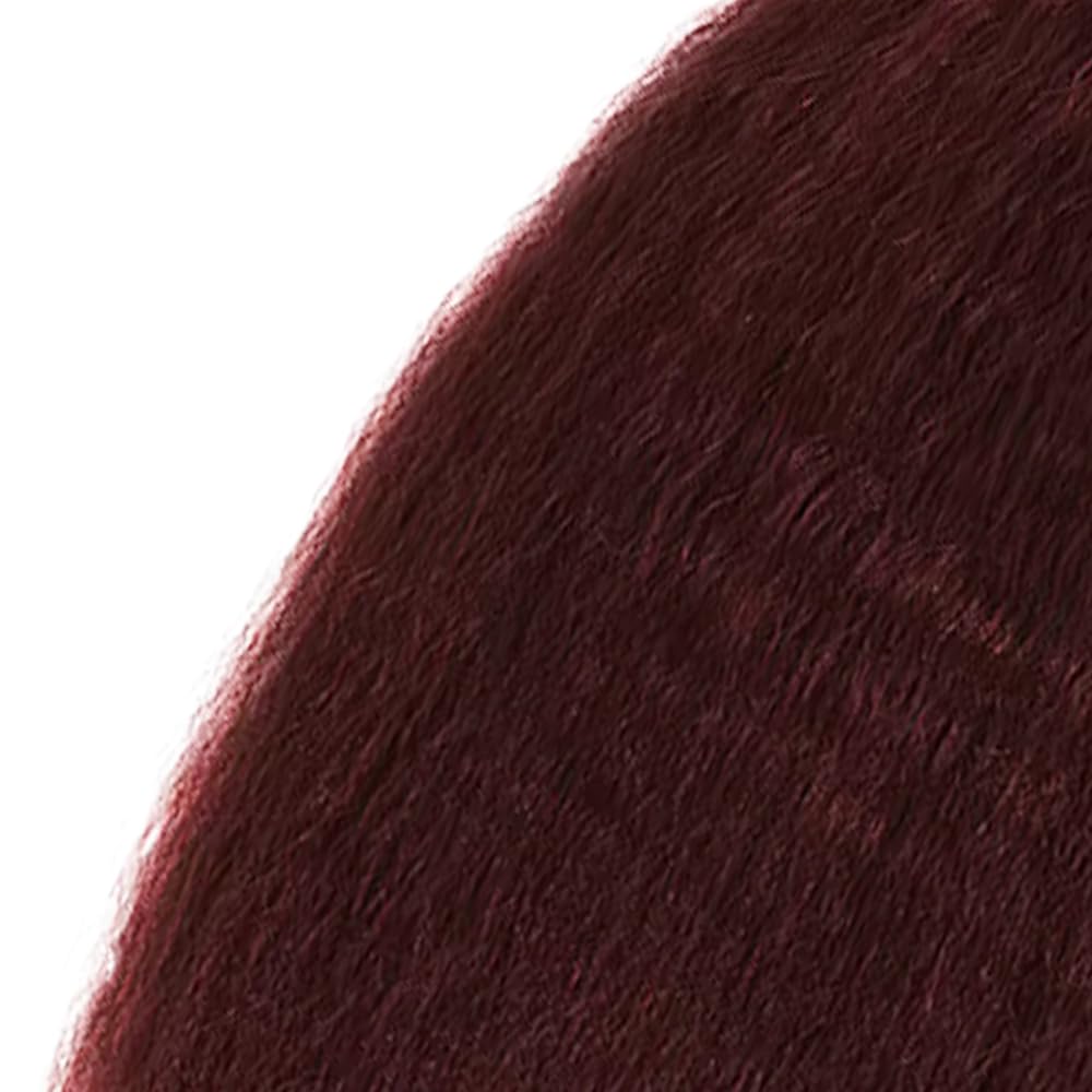99J Burgundy Human Hair Bundles - Kinky Straight Brazilian Remy Hair Extensions | 20, 22, 24 Inch, 50g Each