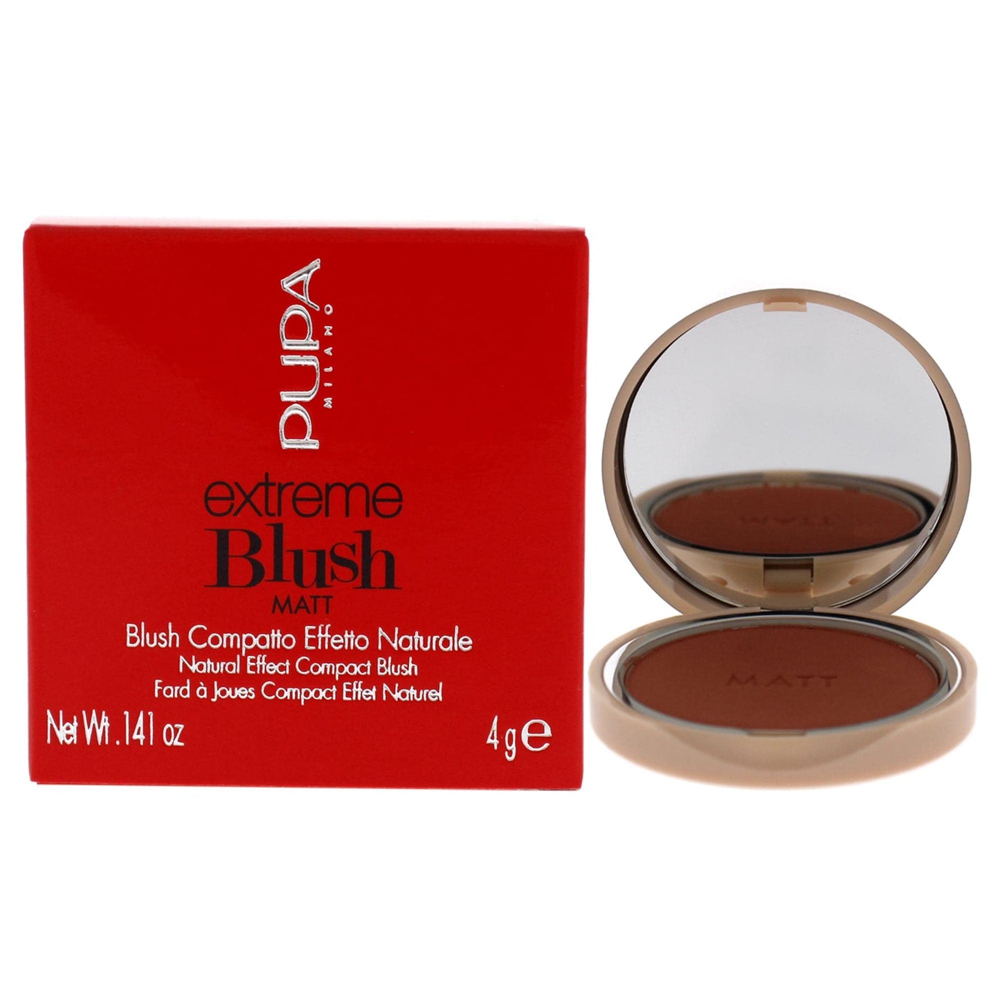 Extreme Blush Matt - 006 Vivid Apricot by Pupa Milano for Women - 0.14 oz Blush