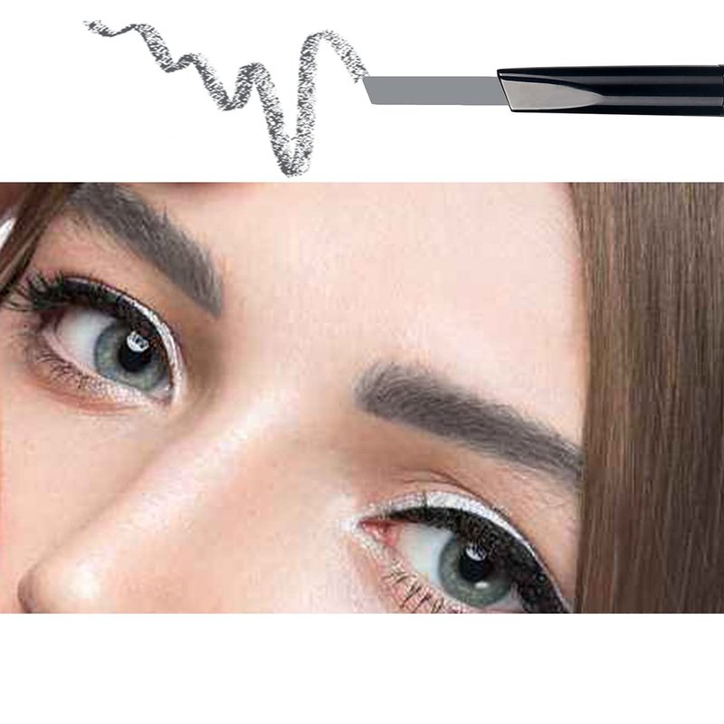 Eyebrow Pencil - Gray Waterproof Formula for Smooth, Natural Finish | Cruelty-Free (Gray #5)
