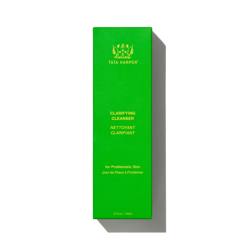 Tata Harper Clarifying Cleanser, Foaming Gel Cleanser for Blemish-Prone Skin, Sulfate-Free, Oily Skin Face Wash, Natural Skincare, 50ml